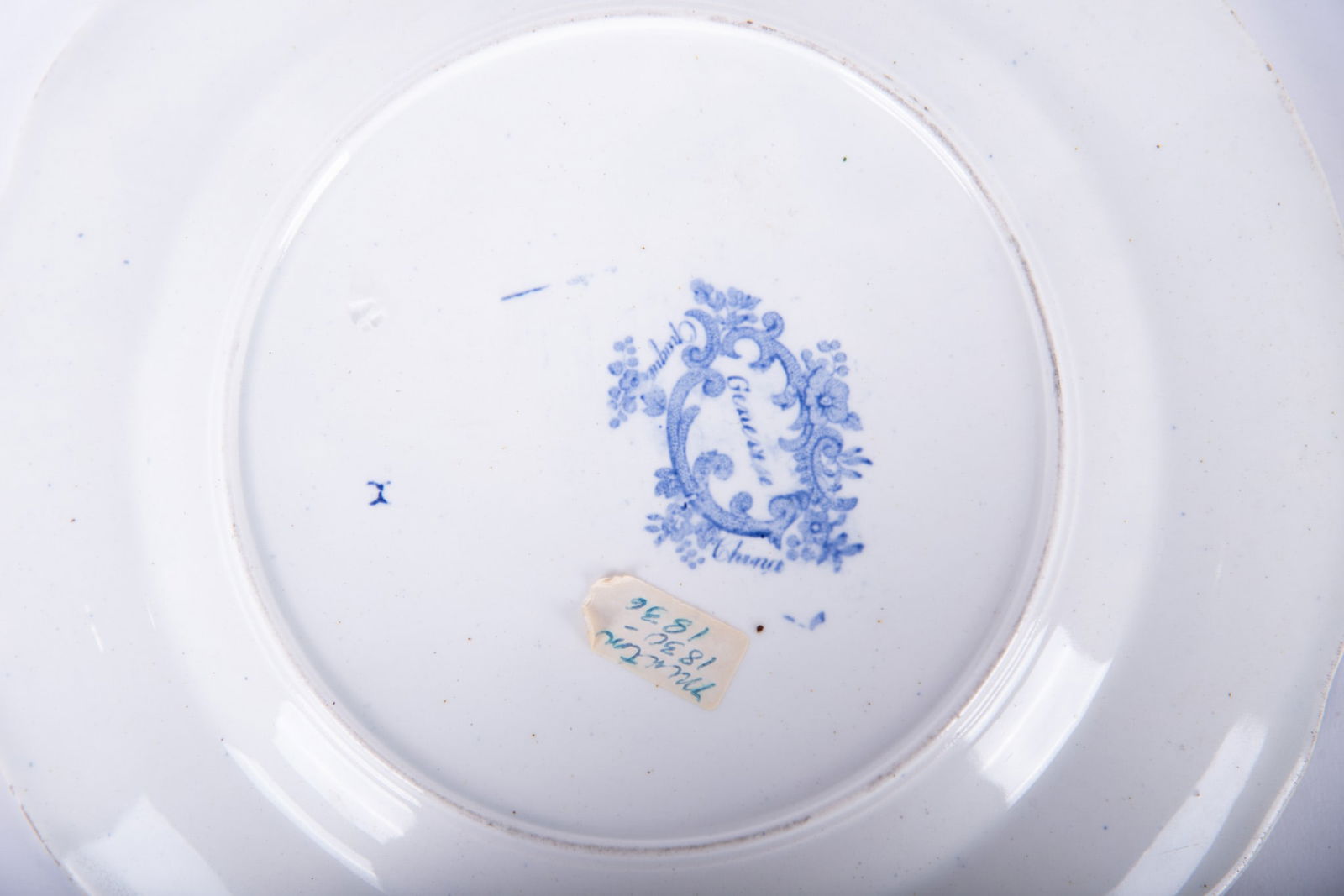 Four Minton Genevese Pattern Serving Plates - 4