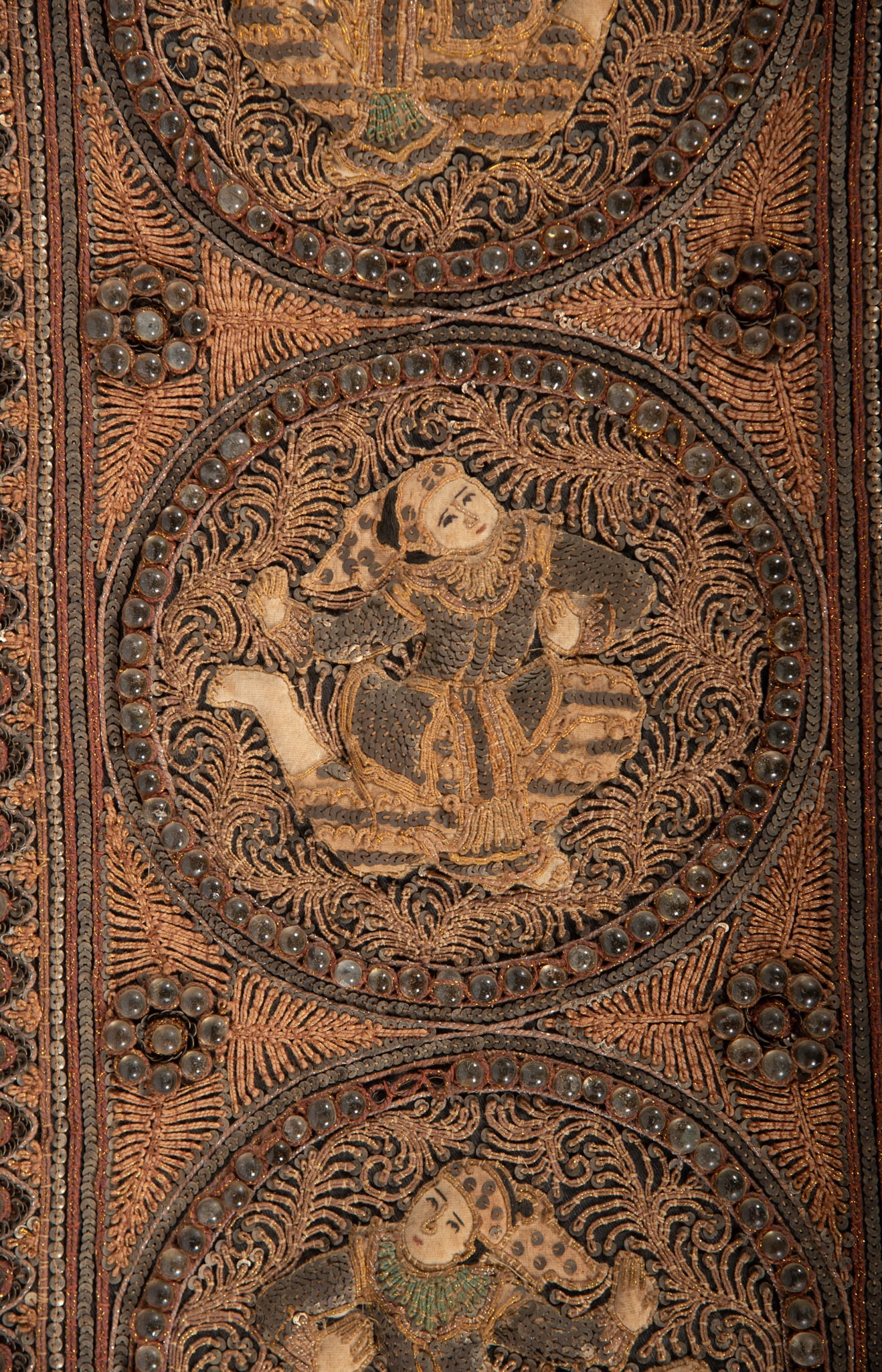 Three Burmese Textile Panels - 3