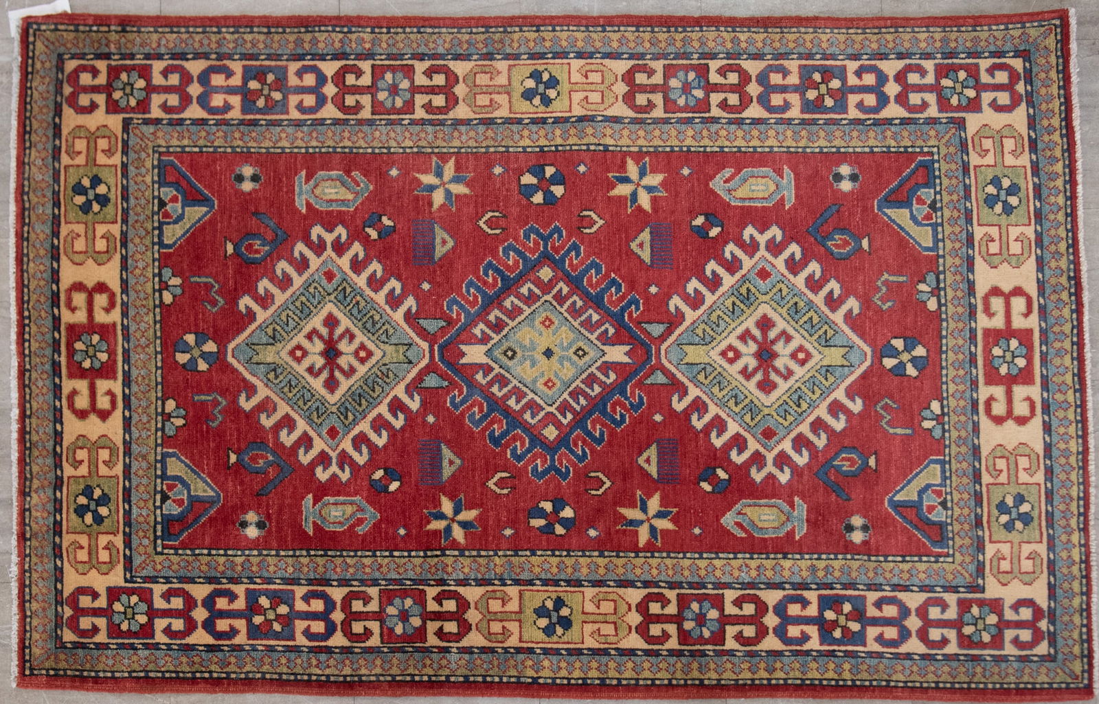 Handwoven Kazak Area Rug (1 of 2)