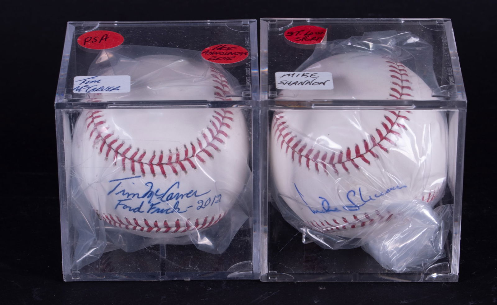 Two St Louis Cardinals Autographed Baseballs (1 of 2)