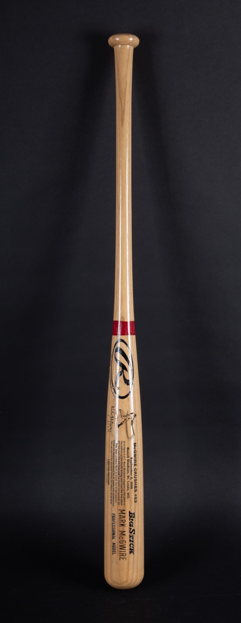 Rawlings Mark McGwire Big Stick Commemorative Baseball Bat (1 of 2)