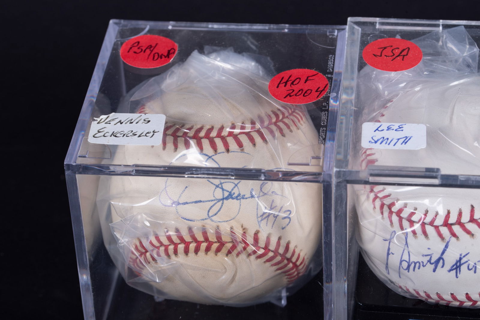 Two Autographed Baseballs - 2