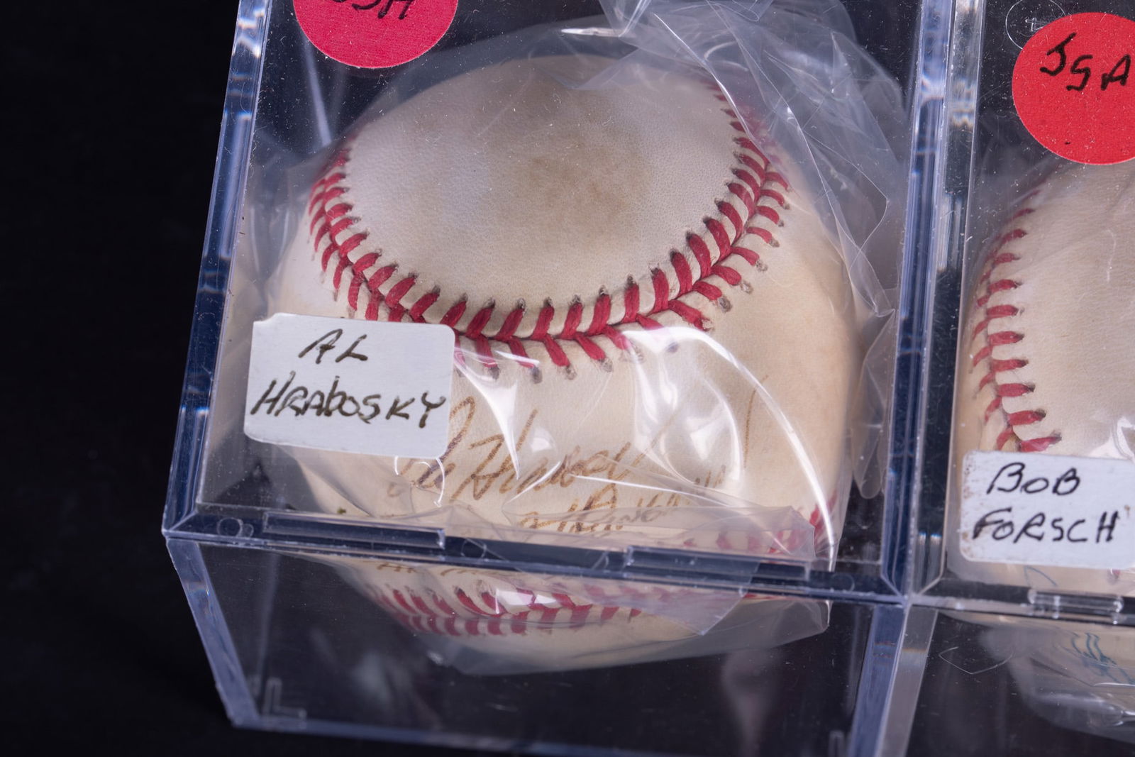 Two Autographed Baseballs - 2