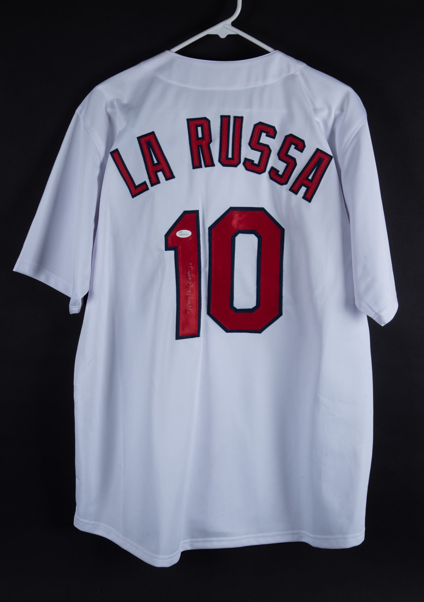 Signed Tony La Russa St Louis Cardinals Jersey (1 of 3)