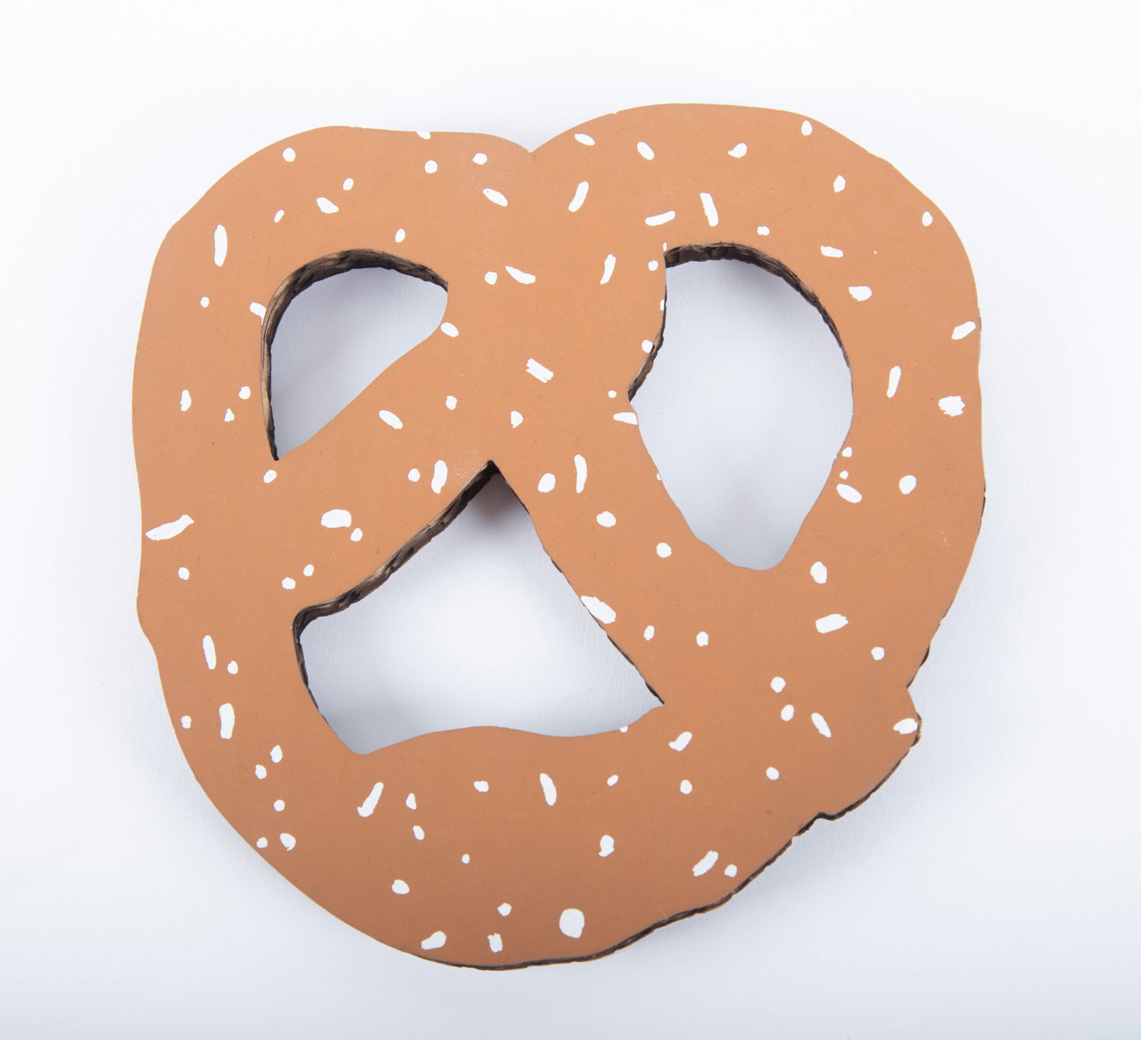 Claes Thure Oldenburg, American (1929-2022), N.Y.C. Pretzel, 1994, silkscreen on cardboard (1 of 4)