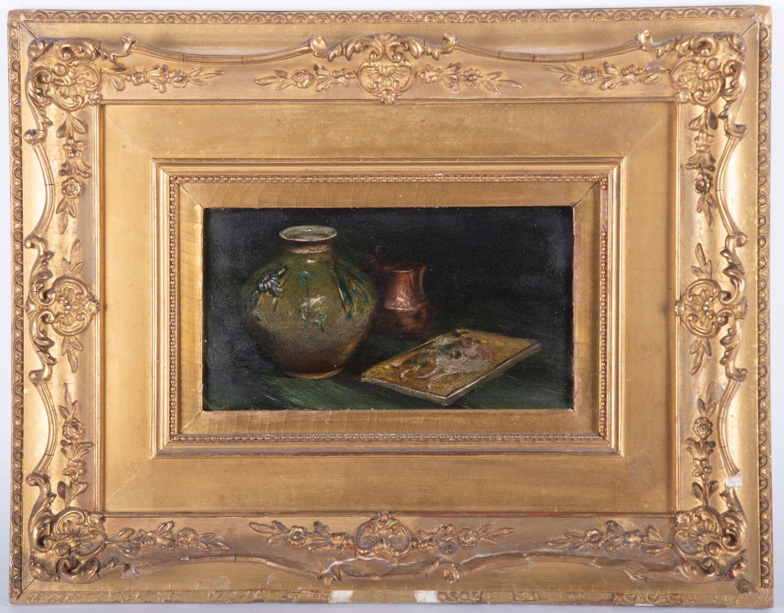 Addison Thomas Millar, Ohio (1860-1913), Still Life with Art Objects, oil on panel (1 of 5)