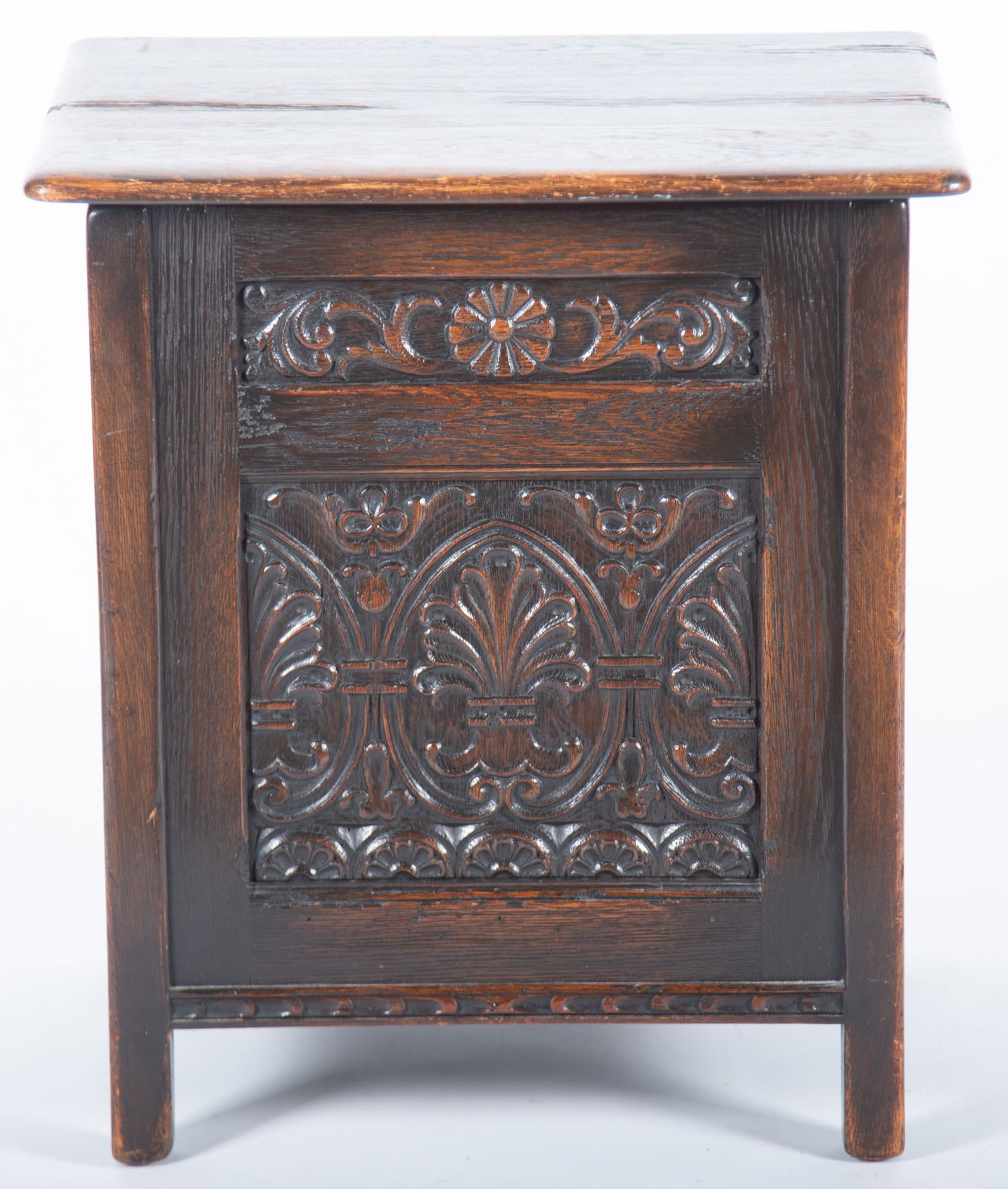 Antique French Oak Cabinet (1 of 3)