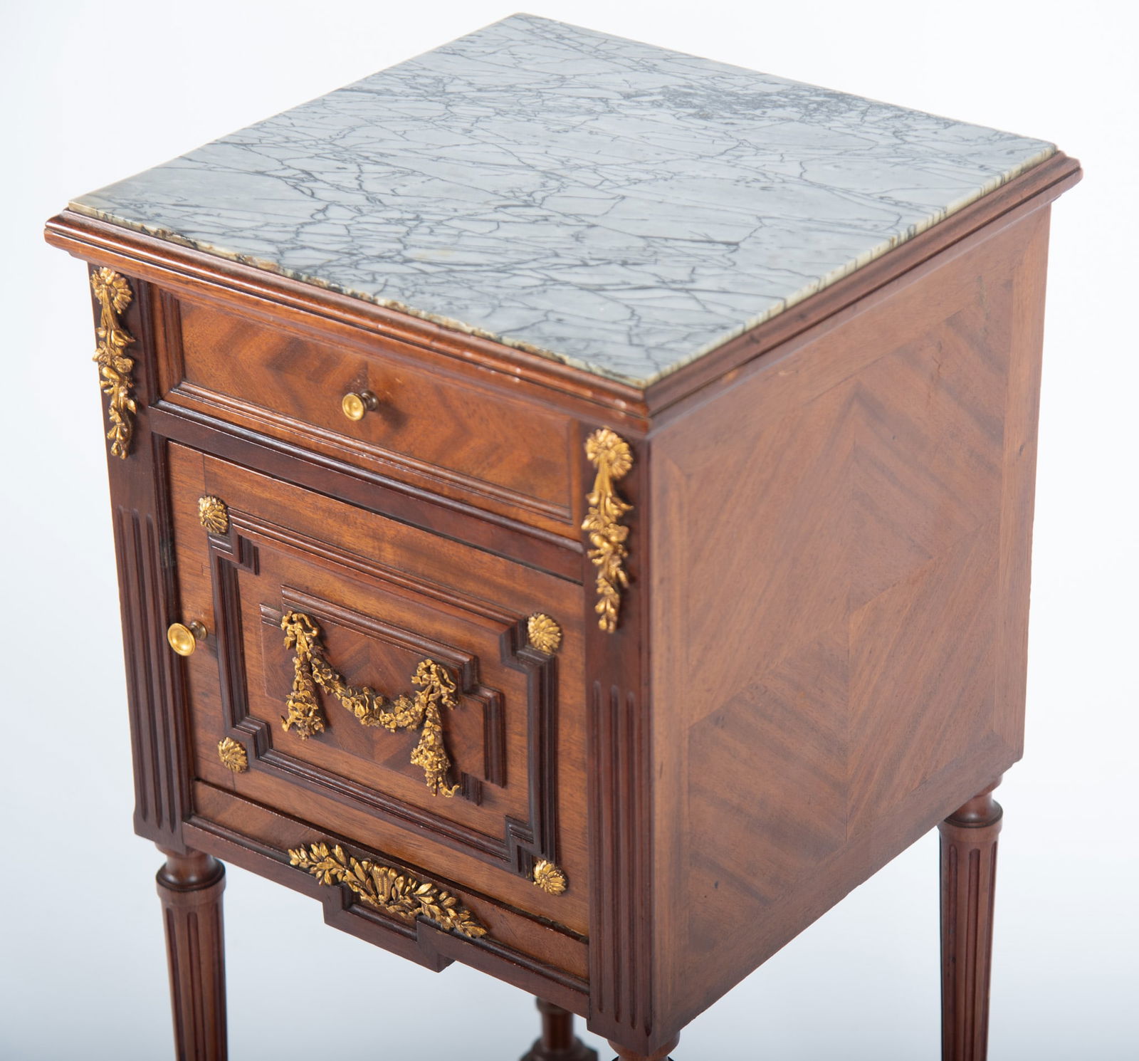 A Louis XVI Style Side Table - 4