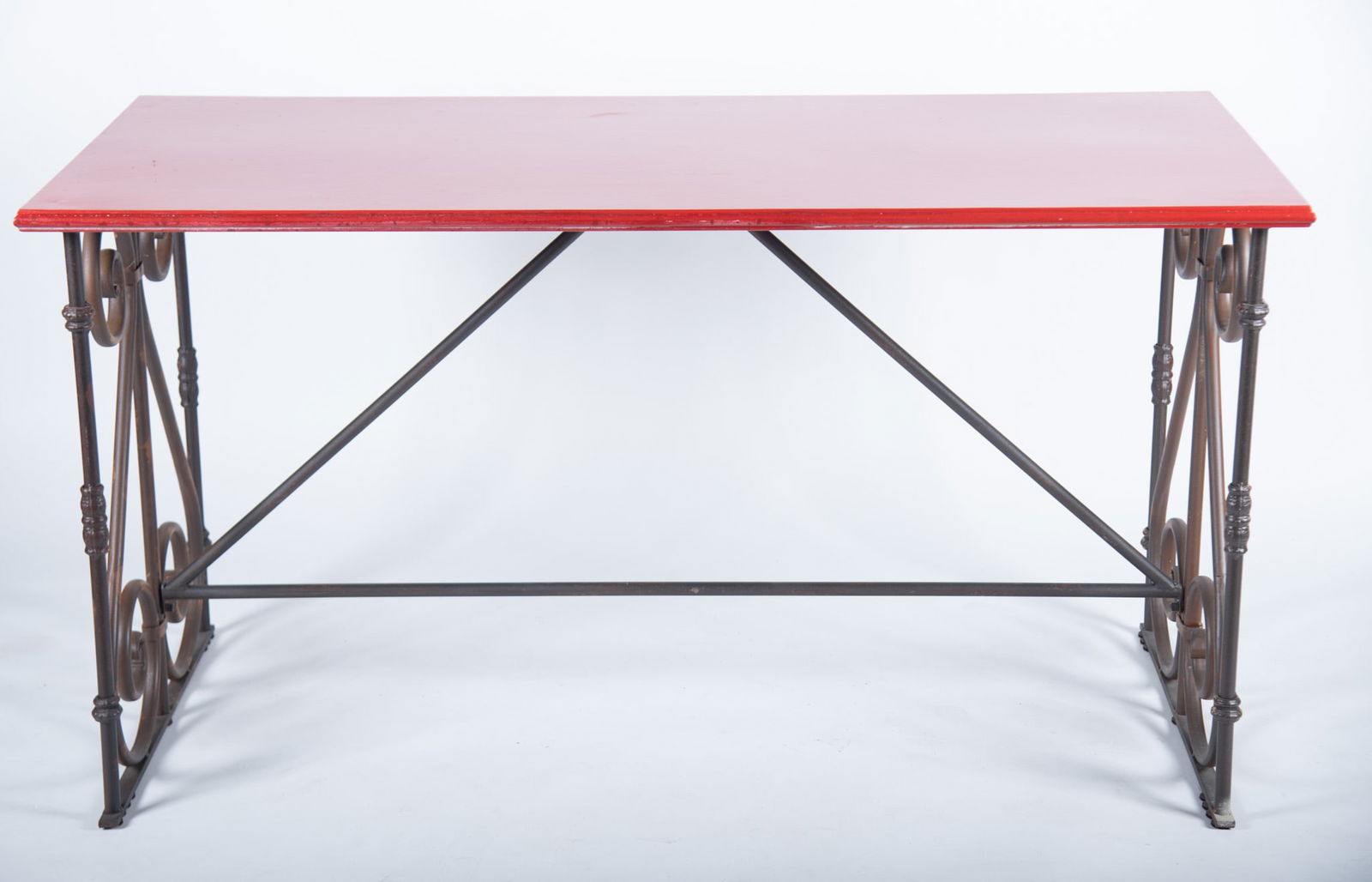 Semi Antique Metal Garden Table (1 of 3)