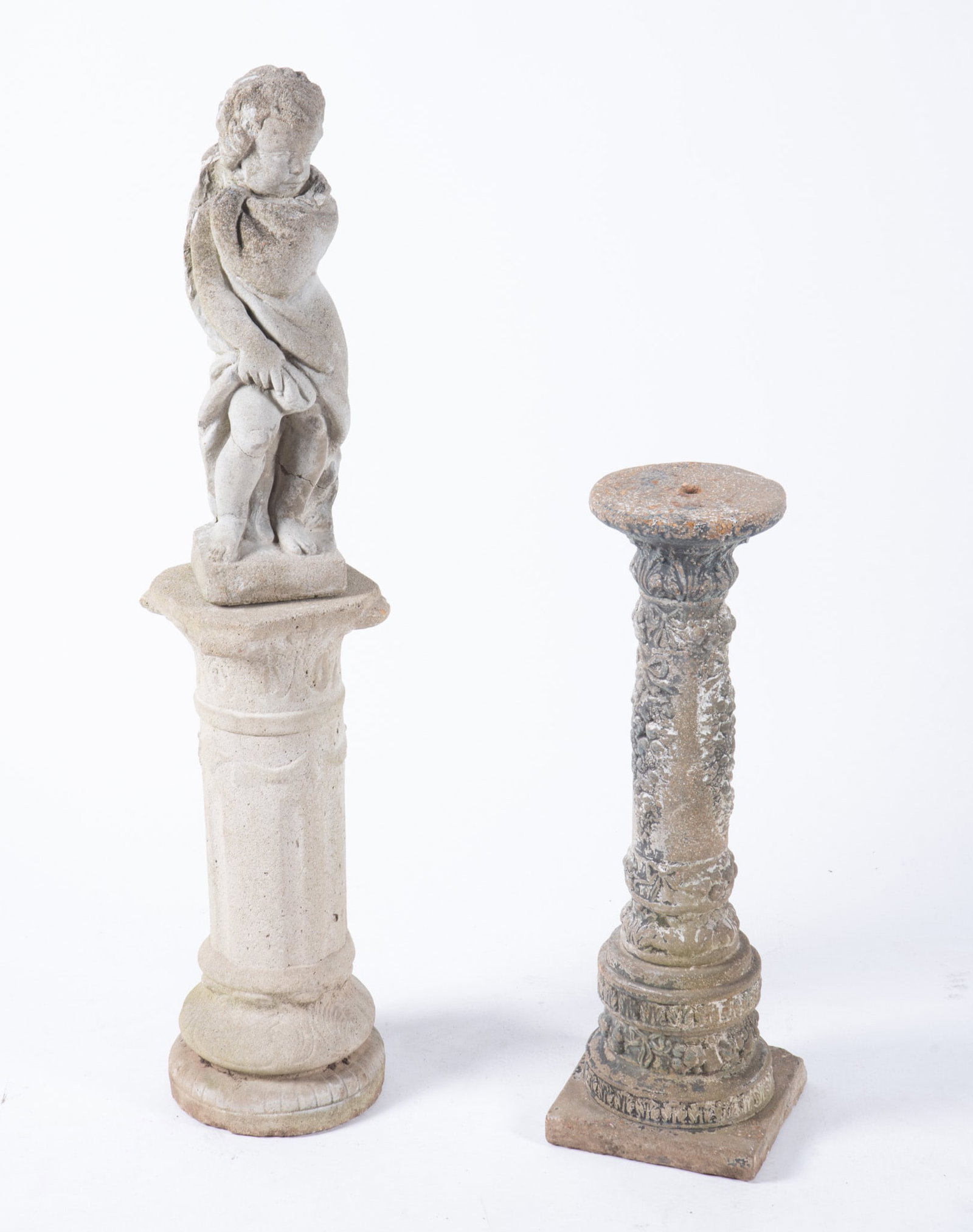 Three Antique Architectural Garden Sculptures (1 of 3)