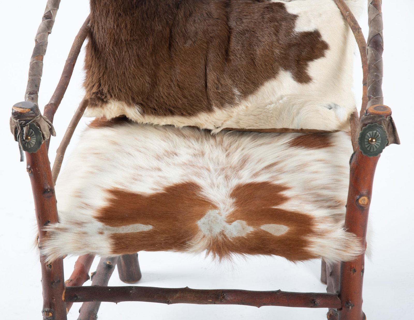 Rustic Hide Armchair - 2
