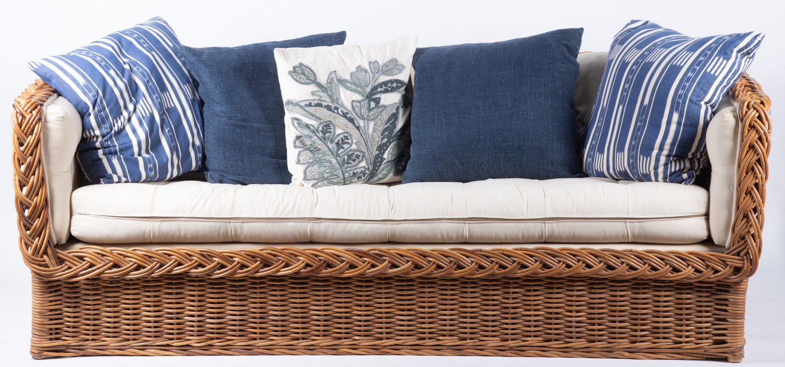 Rattan Patio Sofa by Crate & Barrel (1 of 4)