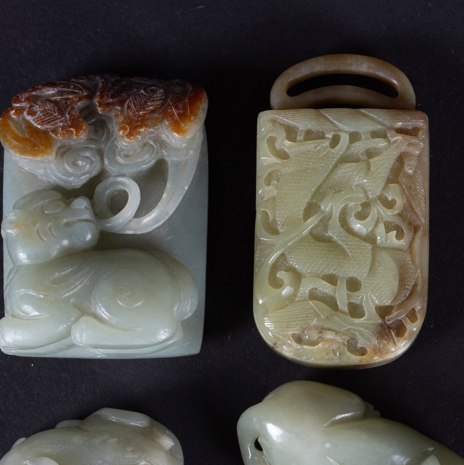 Four Jade Objects - 2