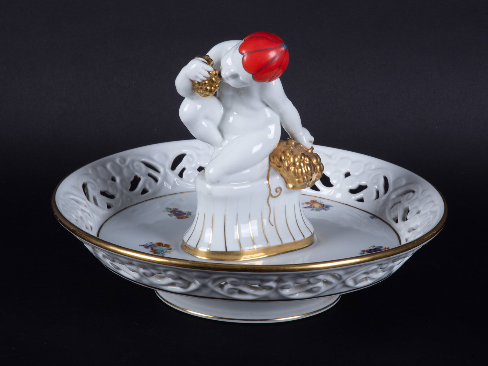 Heinrich Baensch German Porcelain Figural Centerpiece (1 of 4)