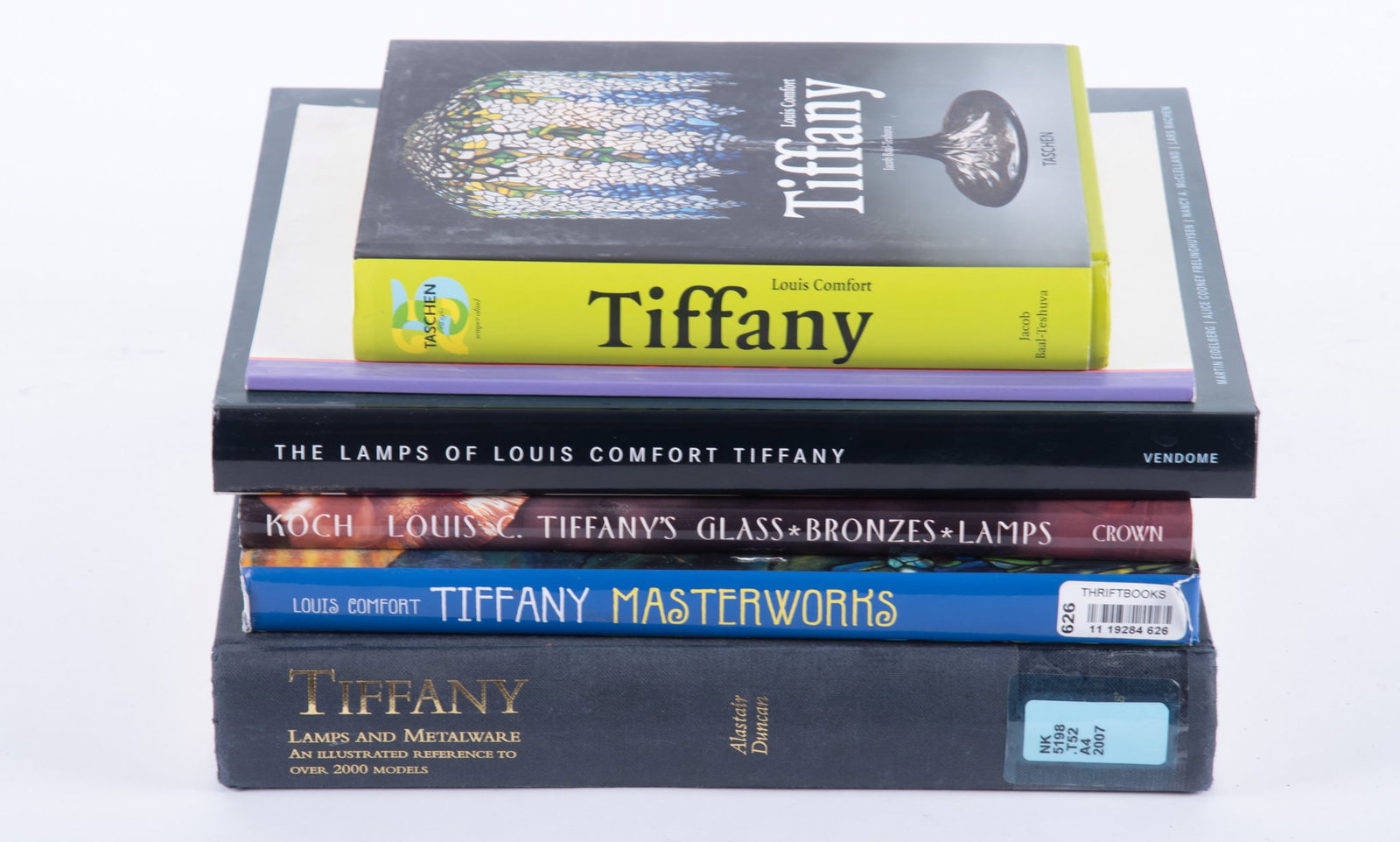 A Collection of Reference Books on Louis Comfort Tiffany: A Collection of Reference Books on Louis Comfort TiffanyIncluding: Alastair Duncan, Tiffany Lamps and Metalware, An Illustrated Reference to over 2000 Models, 2007; Camilla de la B?doy?re, Louis Comfo
