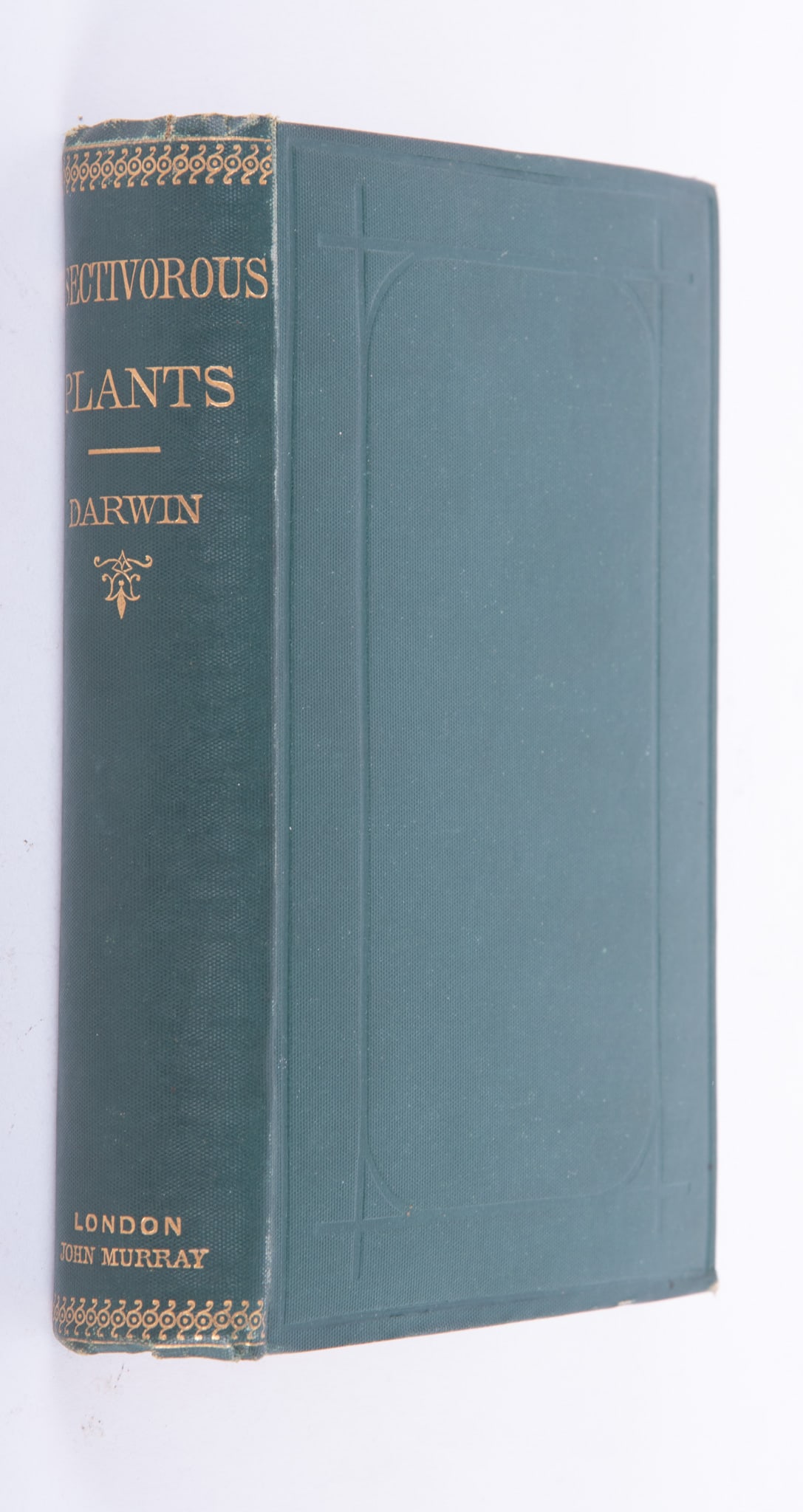 Charles Darwin. Insectivorous Plants. First edition, first issue, published by John Murray in 1875 (1 of 2)