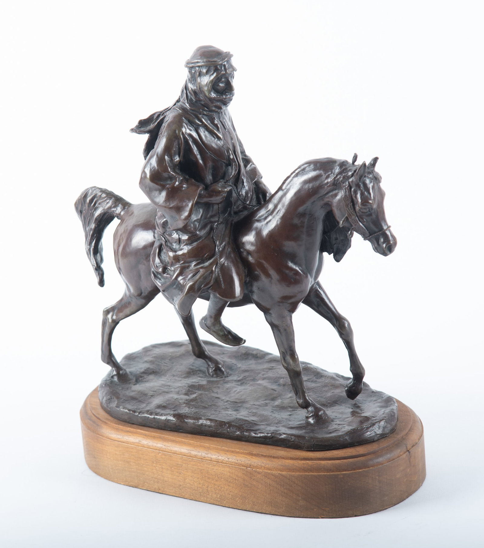 Lawrence "Bud" Mayes, American (b. 1936), Daughter of El Zaarah, 1977, bronze, ed. 4/6 (1 of 4)