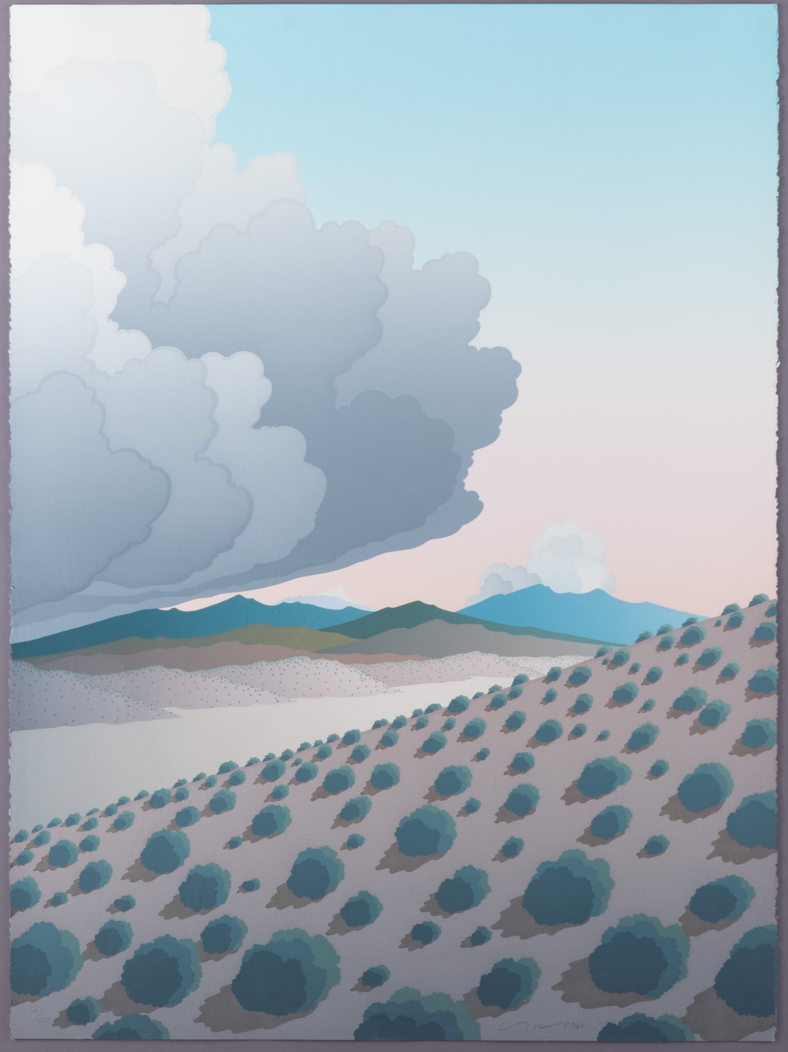 Doug West, (b. 1947), Ancient Dreams, 1983, serigraph, ed. 17/100 (1 of 4)