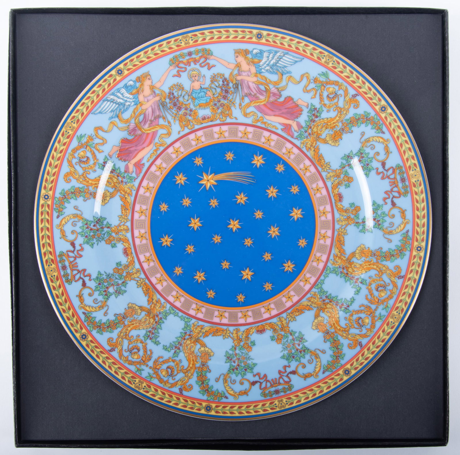 A Large and Decorative Versace "Nativite" Charger by Rosenthal (1 of 4)