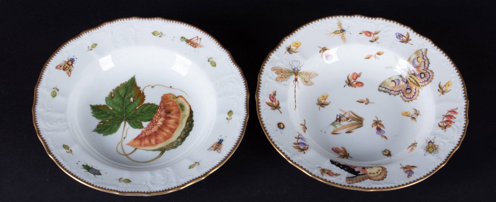 Two Hand Painted Anna Weatherley Bowls (1 of 4)