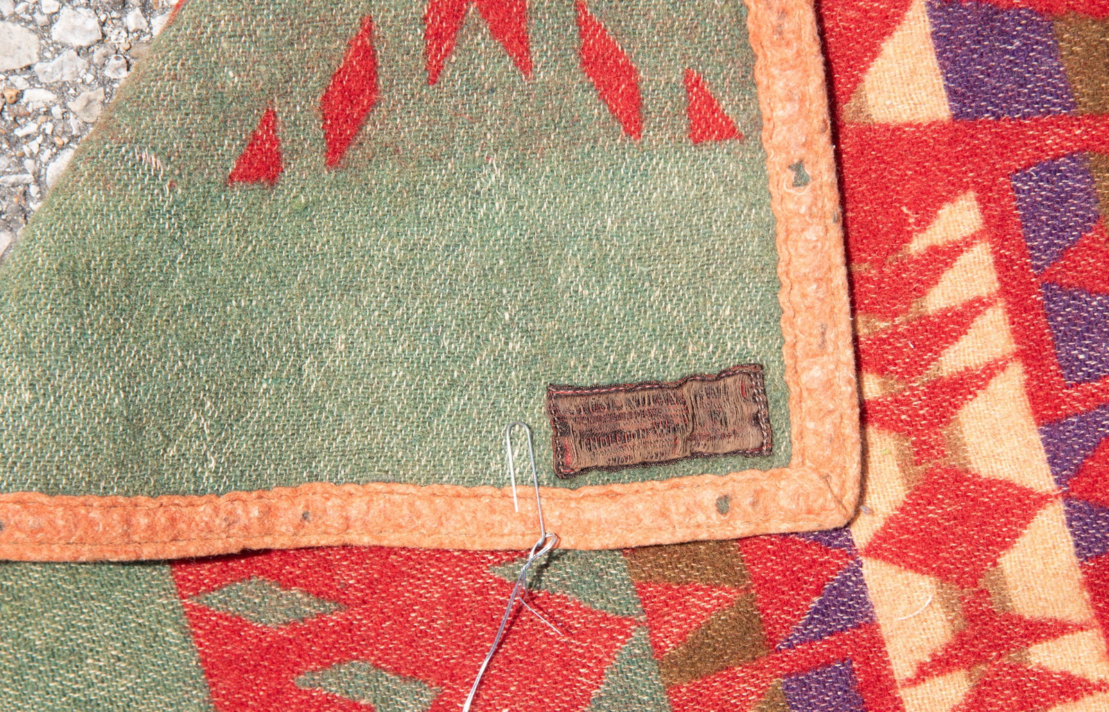Antique Cayuse Pendleton Blanket - 3