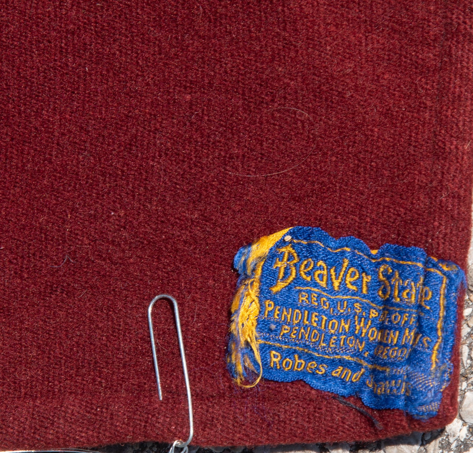 Two Pendelton Beaver State Wool Blankets - 4