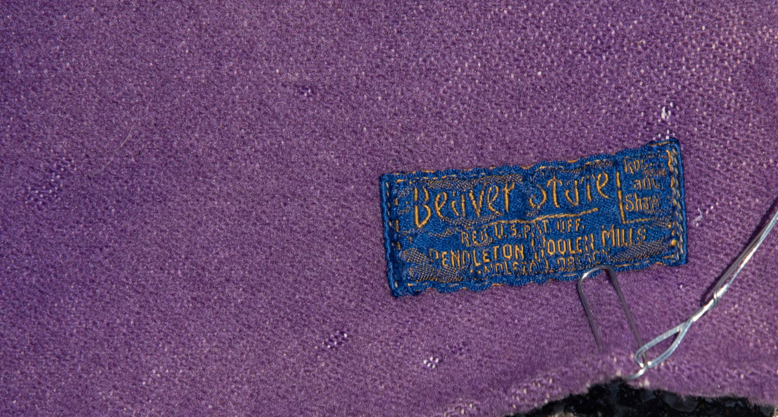 Two Pendelton Beaver State Wool Blankets - 5