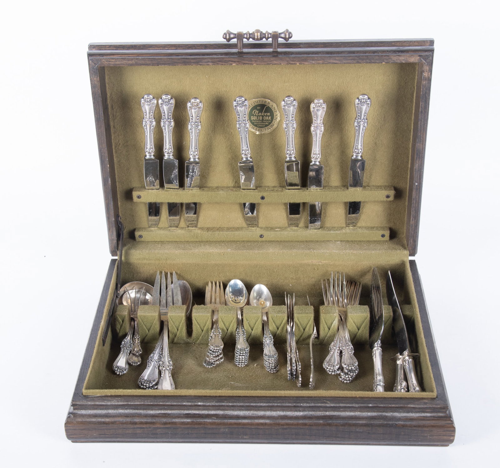 A Sterling Silver Flatware Service for Eight, Countess by Frank Smith (1 of 4)