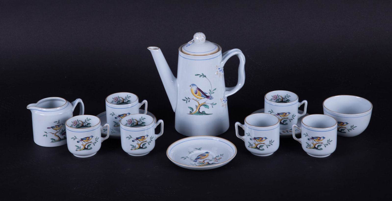 A Copeland Spode Tea Set, Queen's Bird (1 of 4)