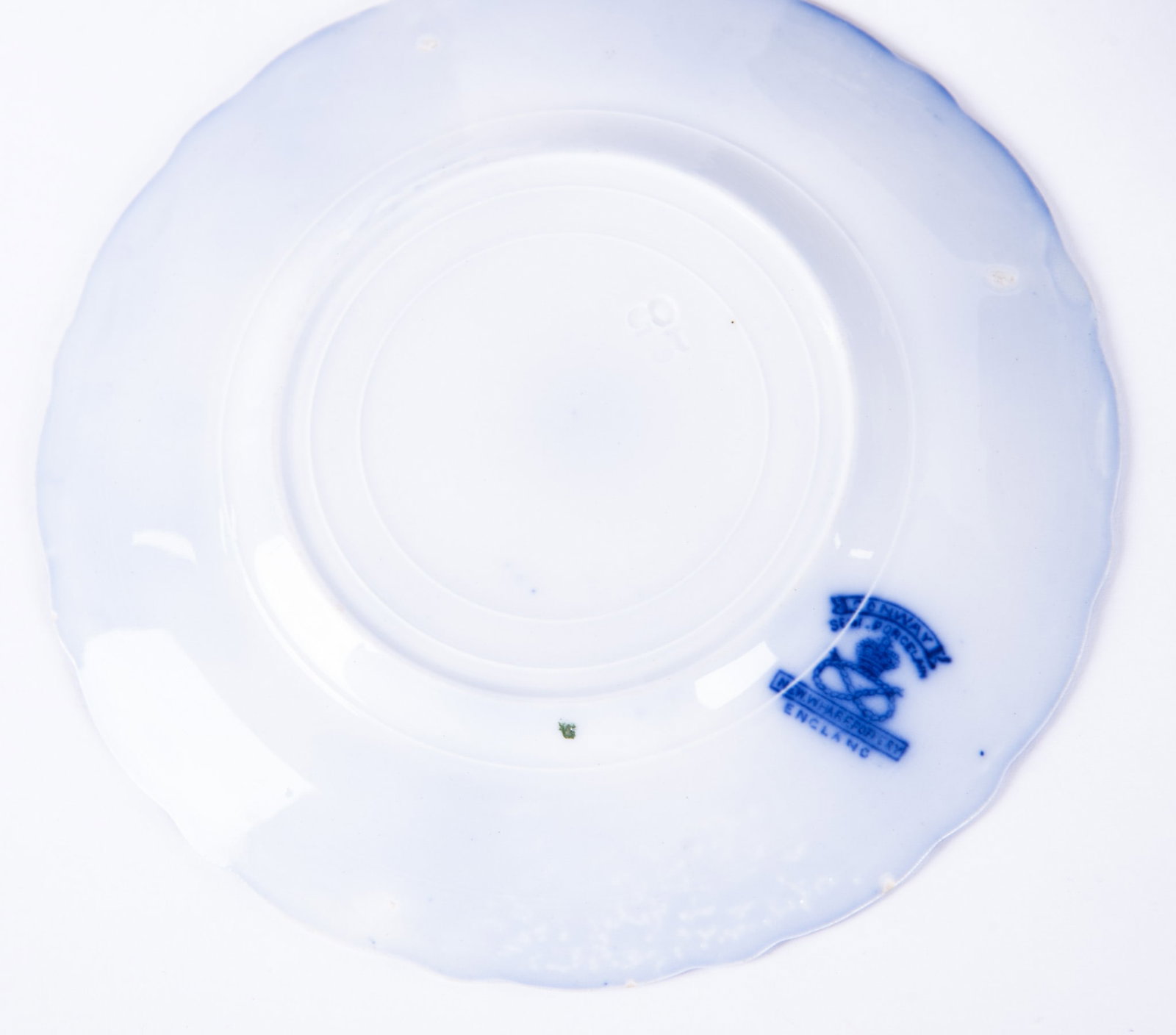 A Large Collection of Flow Blue Staffordshire Plates and Bowls, Conway by New Warf Pottery - 3
