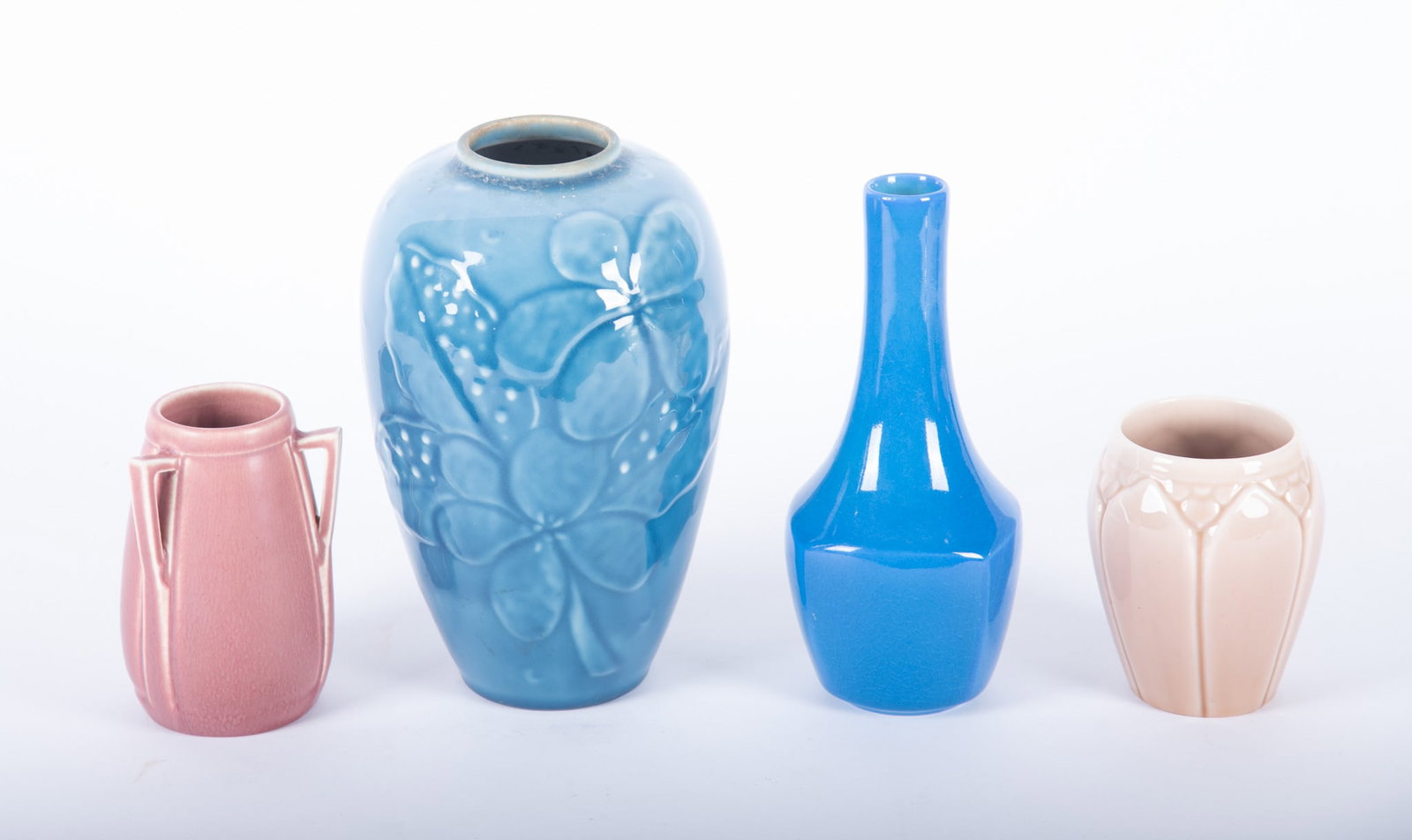 Four Rookwood Art Pottery Production Vases (1 of 4)