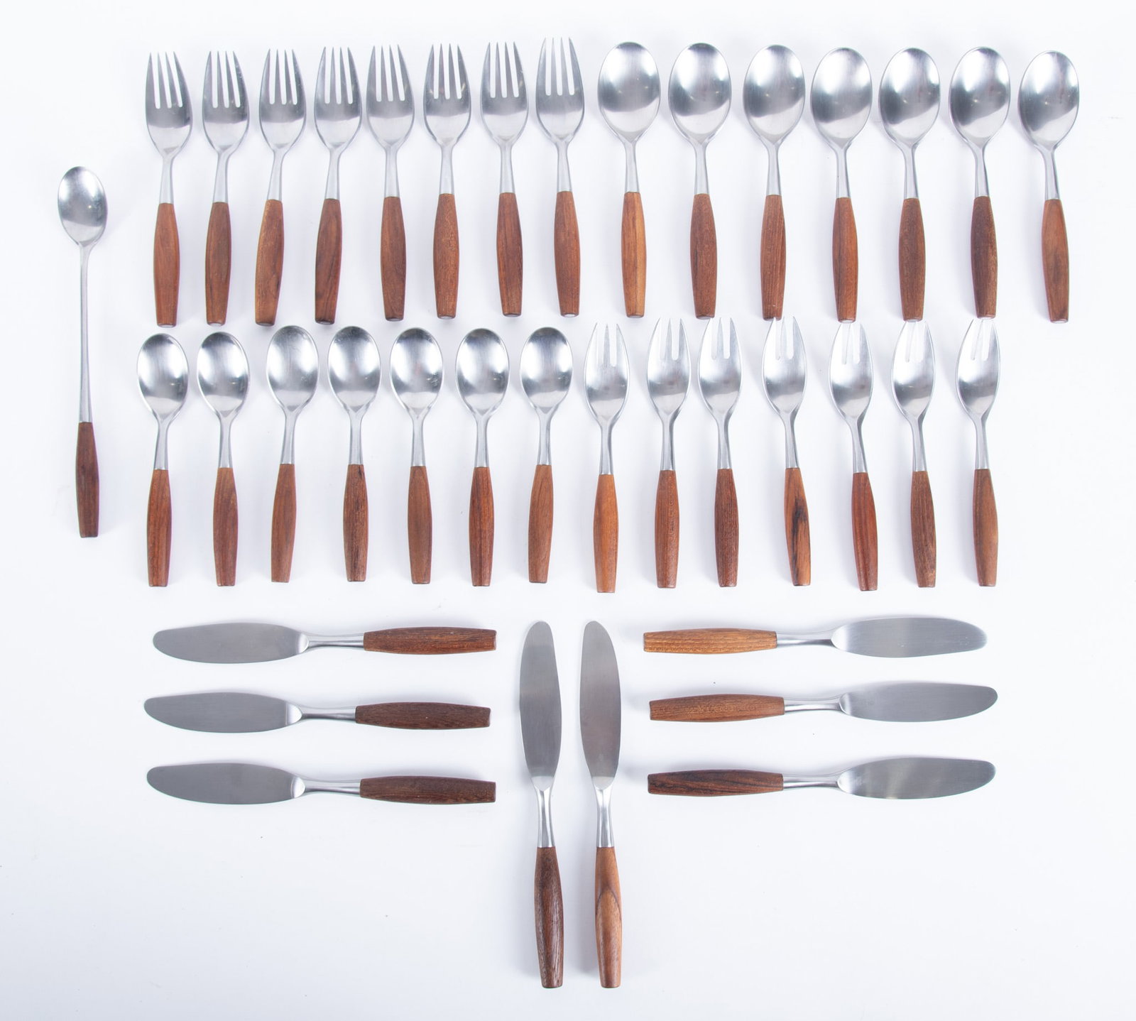 Dansk, A Mid-Century Design Flatware Service, Fjord By Jens Quistgaard (1 of 4)