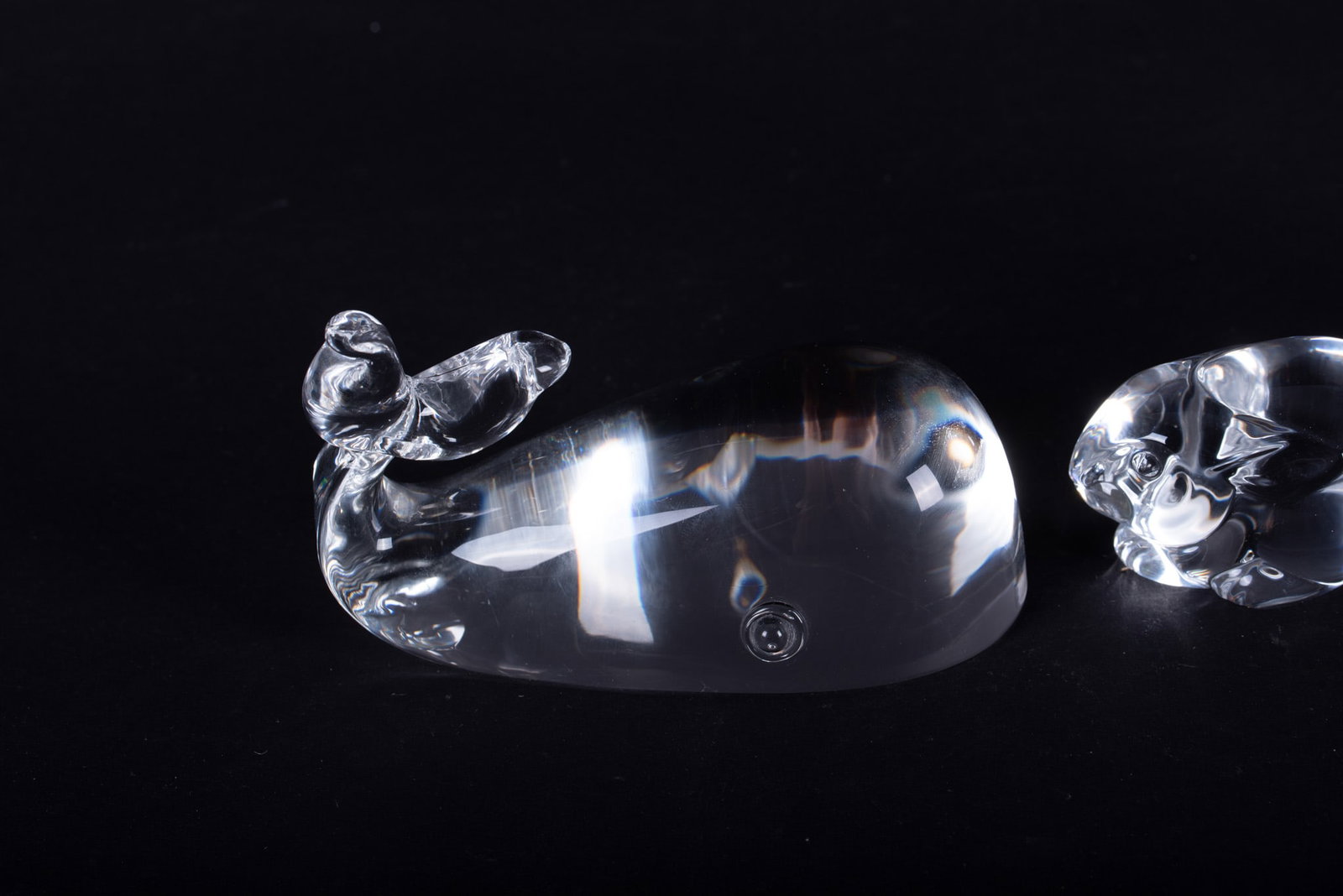 Three Steuben Crystal Table Articles - 2