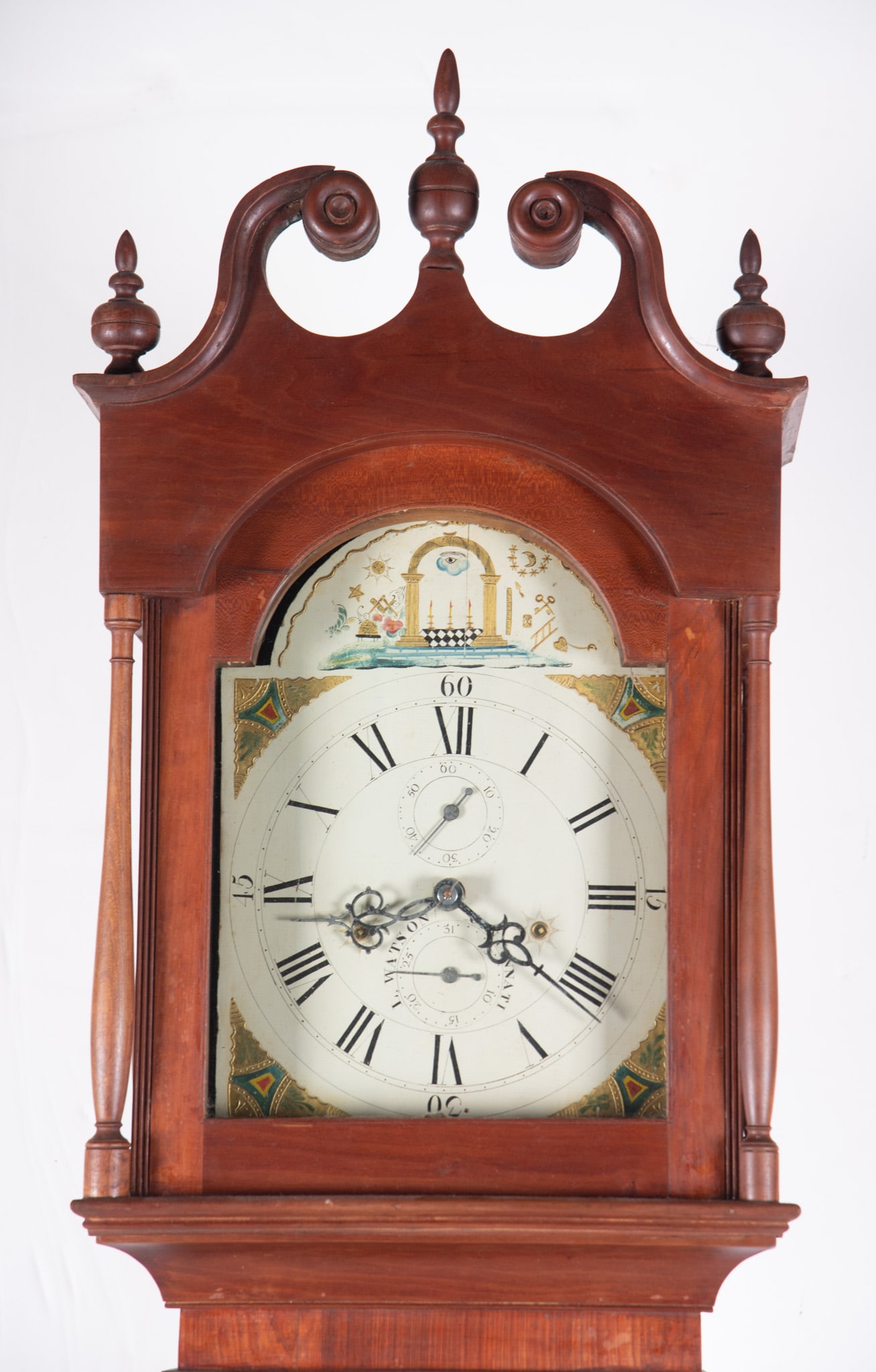 Luman Watson, Cincinnati Longcase Clock - 2