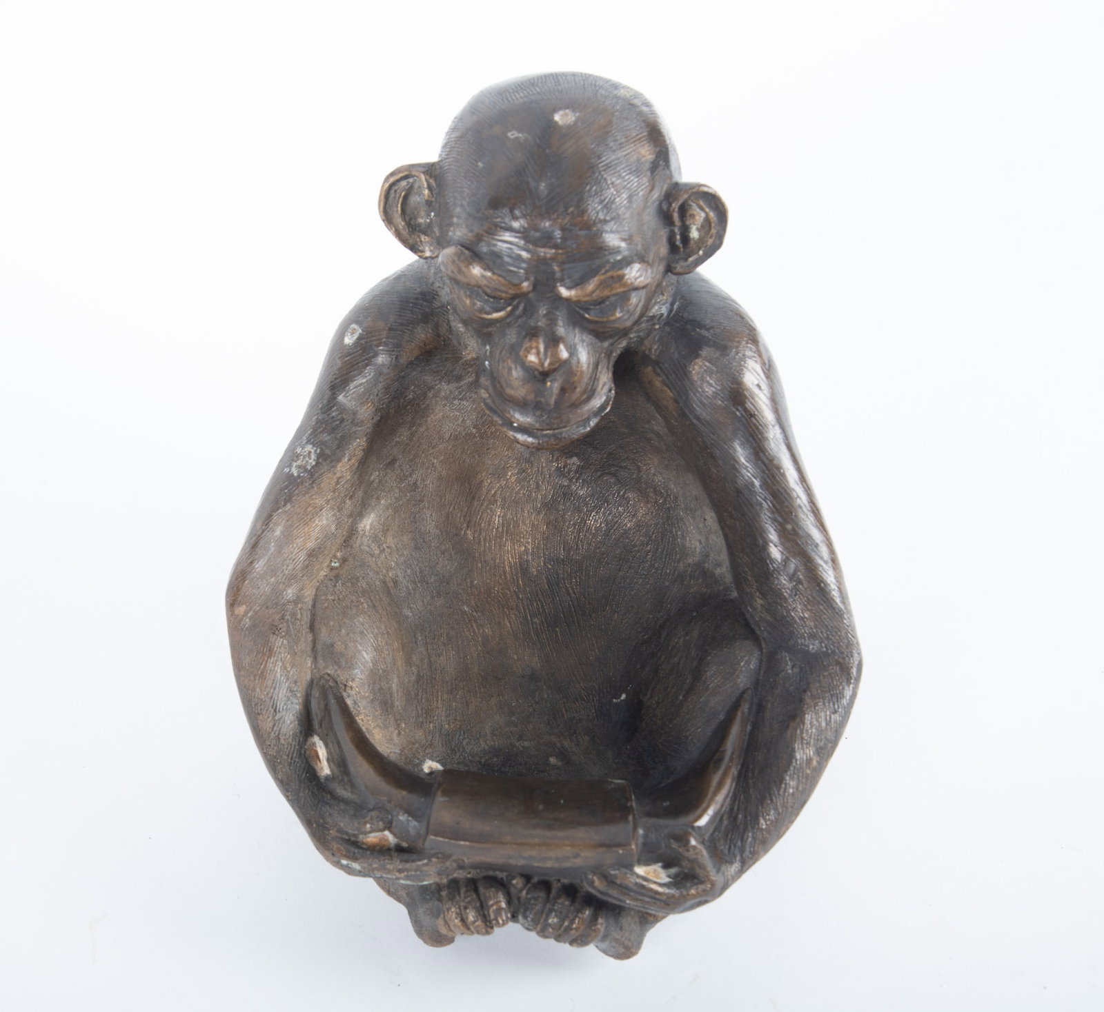 Bronze Monkey Bowl - 2