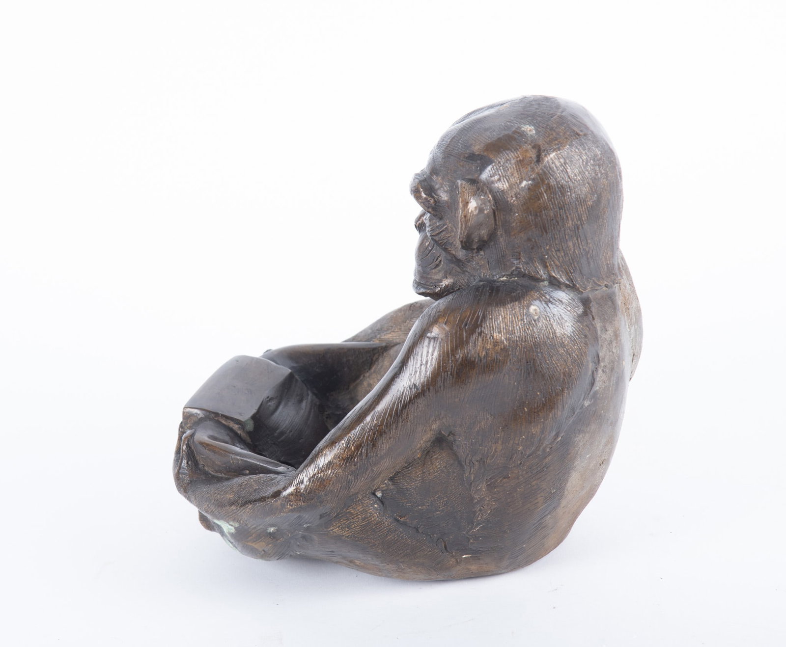 Bronze Monkey Bowl - 3