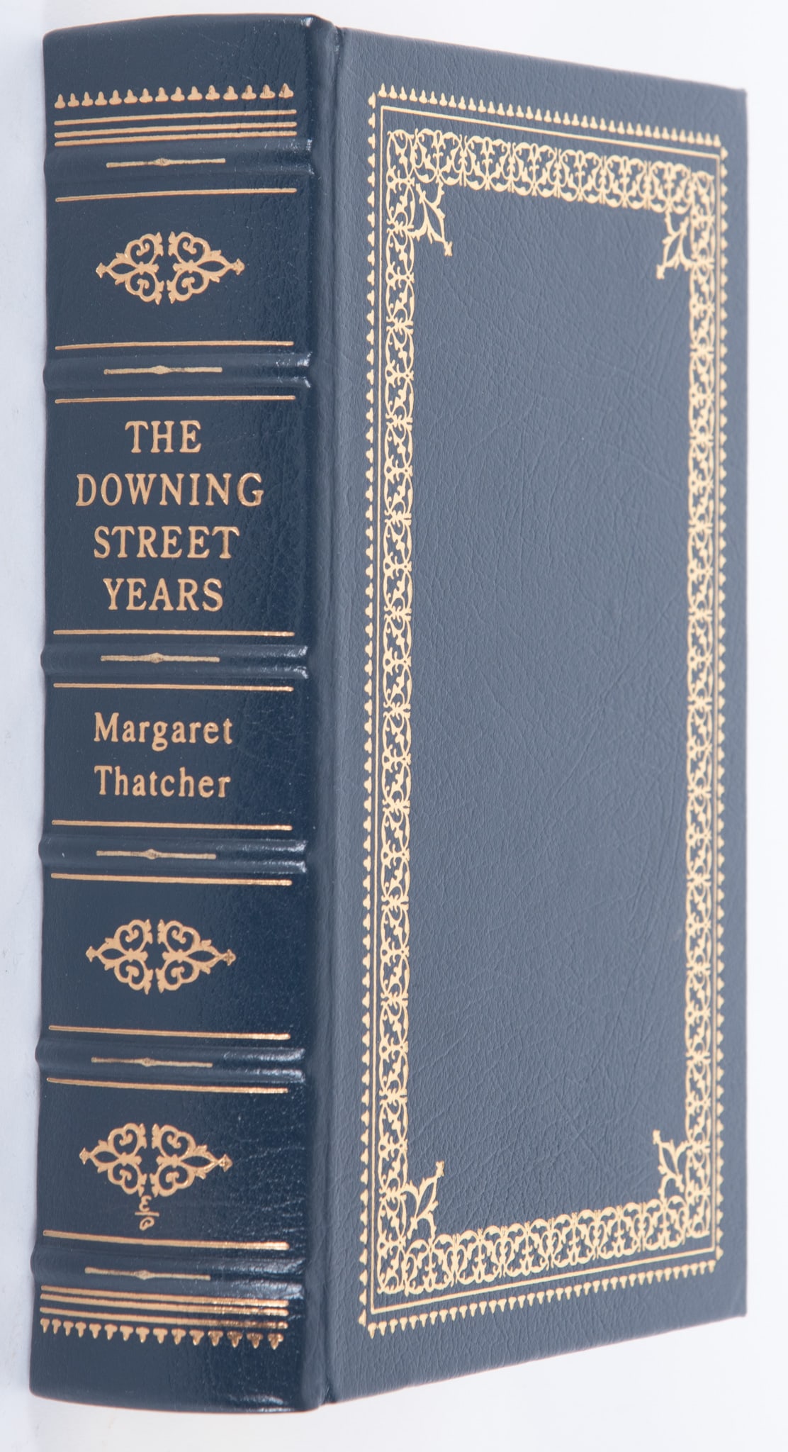 Signed edition of Margaret Thatcher?s The Downing Street Years. Easton Press, 1994. Collector?s (1 of 3)