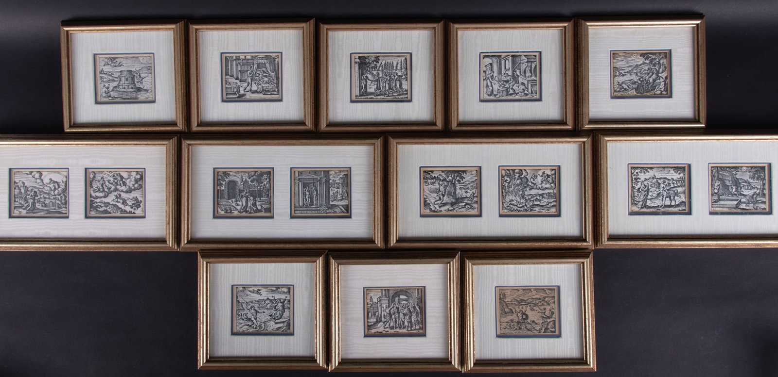 A Collection of Sixteen Wood Engravings Depicting Mythological Subjects (1 of 5)