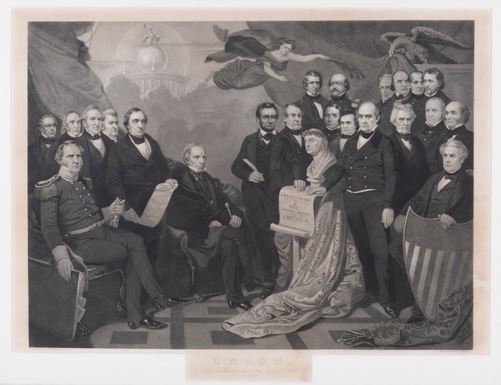 Tomkins Harrison Matteson, Union. New York: William Pate and Boston: L. A. Elliot & Co., after 1861, (1 of 5)