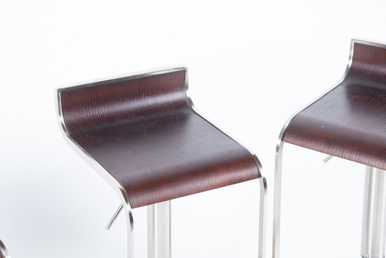 Three MCM Piston Bar Stools - 2