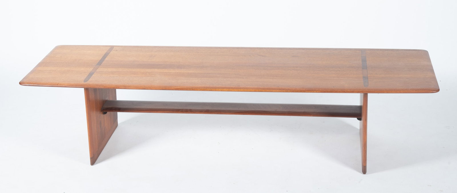 Brown Saltman Walnut Coffee Table, Circa 1950s (1 of 3)