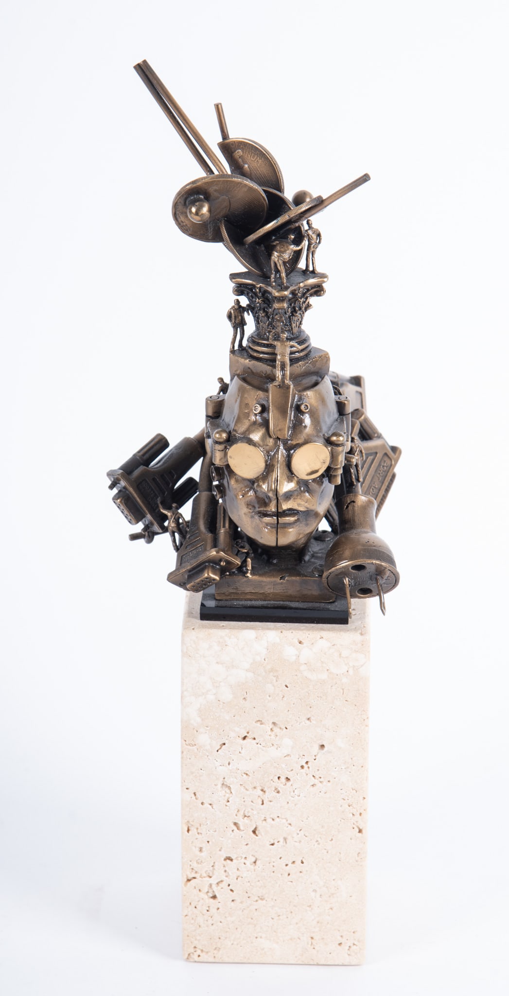 Thedore Gall, California / Illinois (b. 1941), Untitled, bronze with moveable parts (1 of 5)