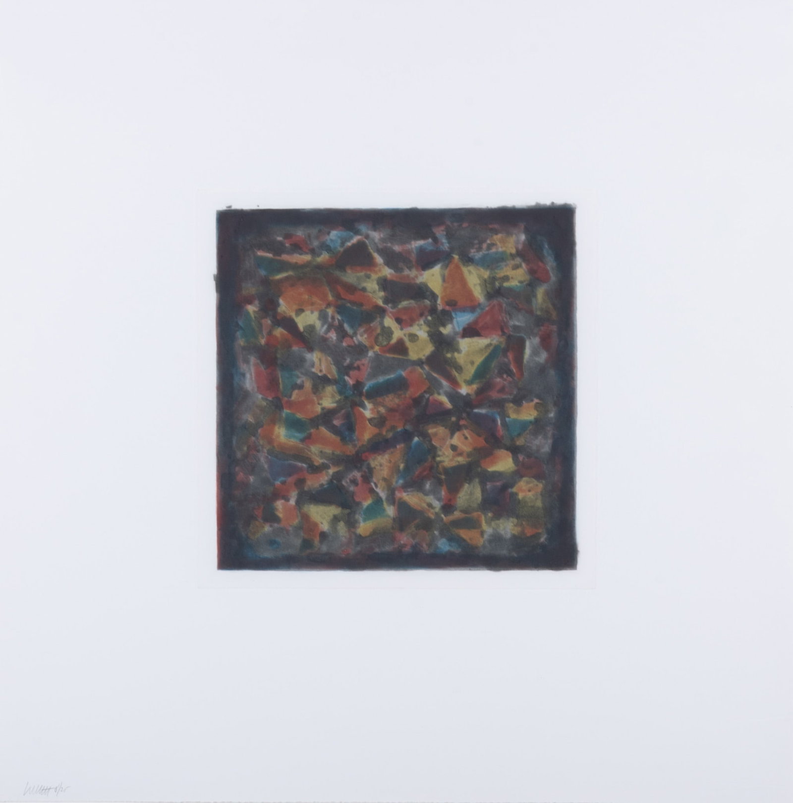 Sol LeWitt, American (1928-2007), From: Color & Black 1991, etching and aquatint in colors, ed. (1 of 4)