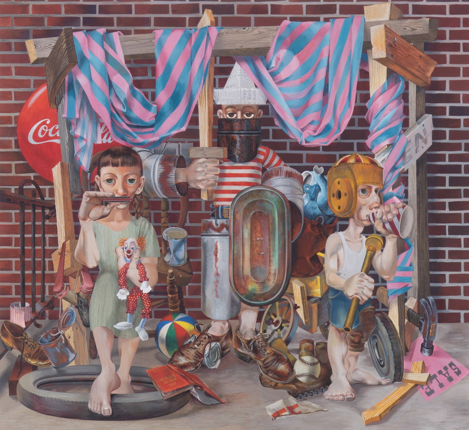 Russell Kraus, St. Louis (1918-2009), Sir Lanelot, Gouache on illustration board (1 of 4)