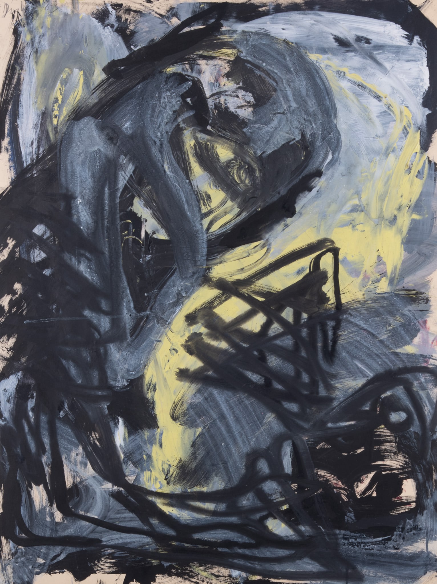 Martin Disler, Swiss (1949-1996), Untitled, 1983, oil on canvas (1 of 5)