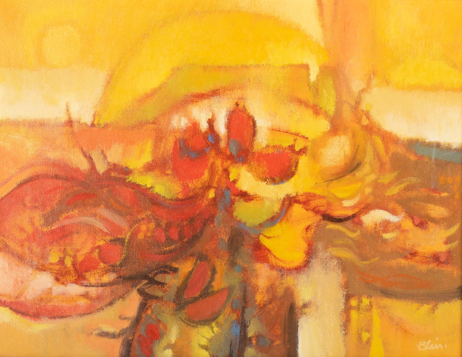 Carl R. Blair, South Carolina/Kansas (1932-2018), Summer Mirage, 1976, oil on canvas (1 of 5)
