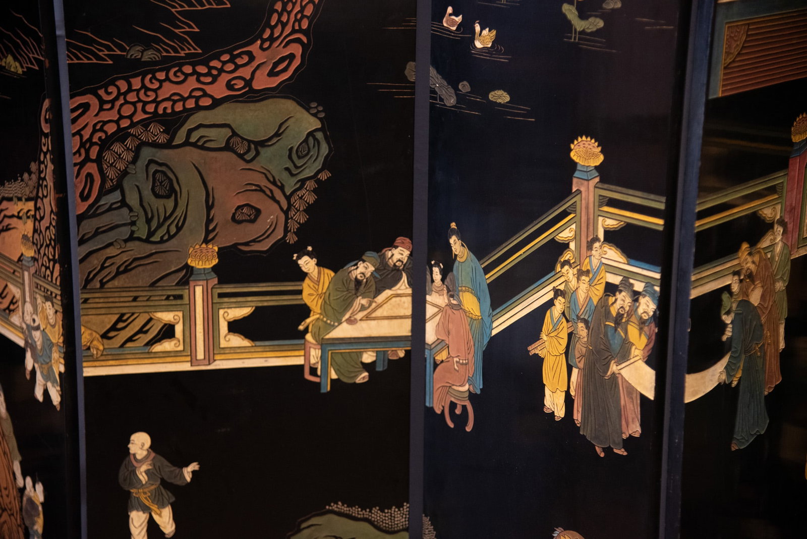 Six Panel Coromandel Room Screen - 3