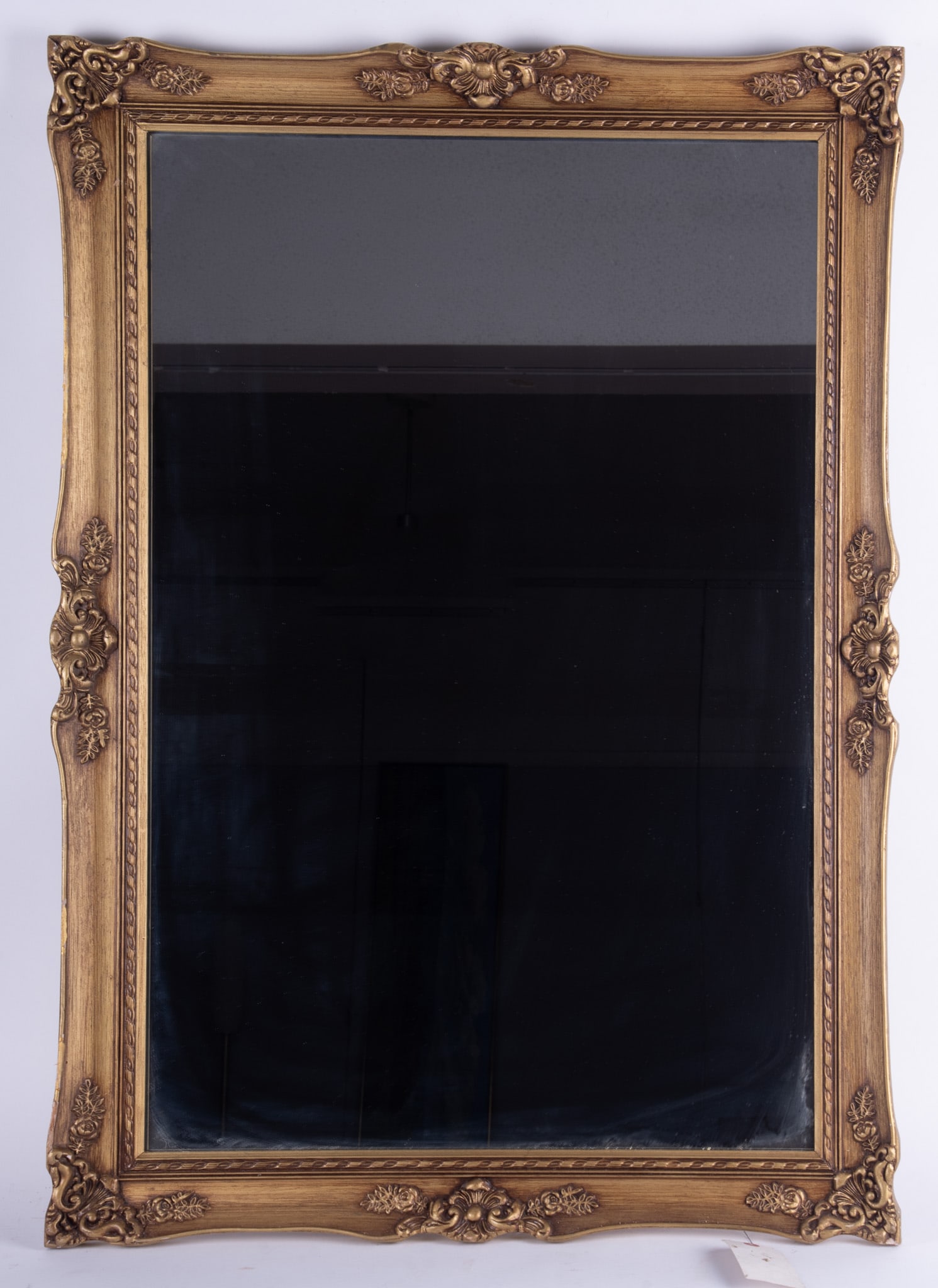 Large Gilt Frame Edwardian Style Wall Mirror (1 of 2)