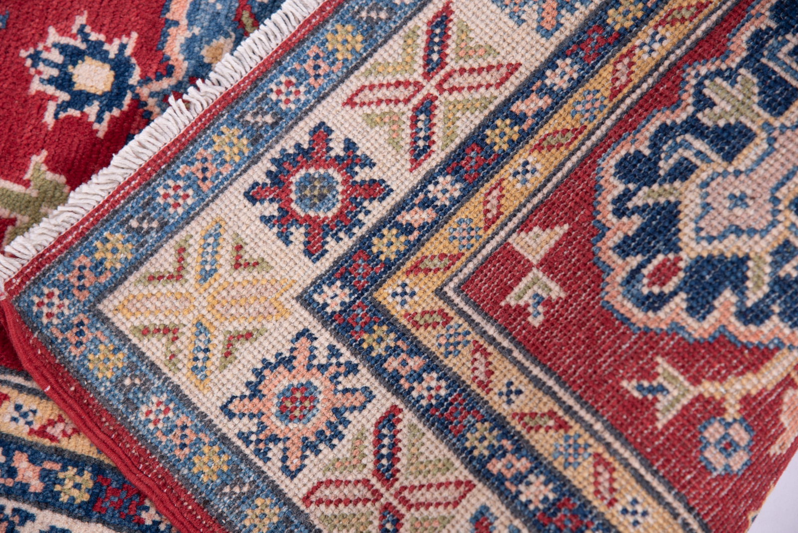 Handwoven Kazak Runner - 3