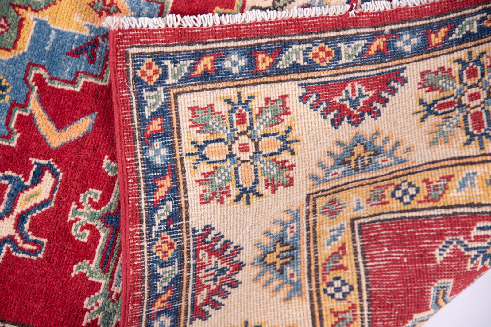 Handwoven Kazak Runner - 3